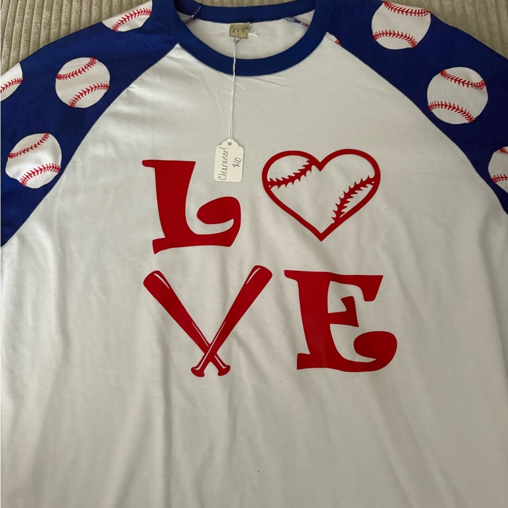 Baseball Love Graphic Tee
